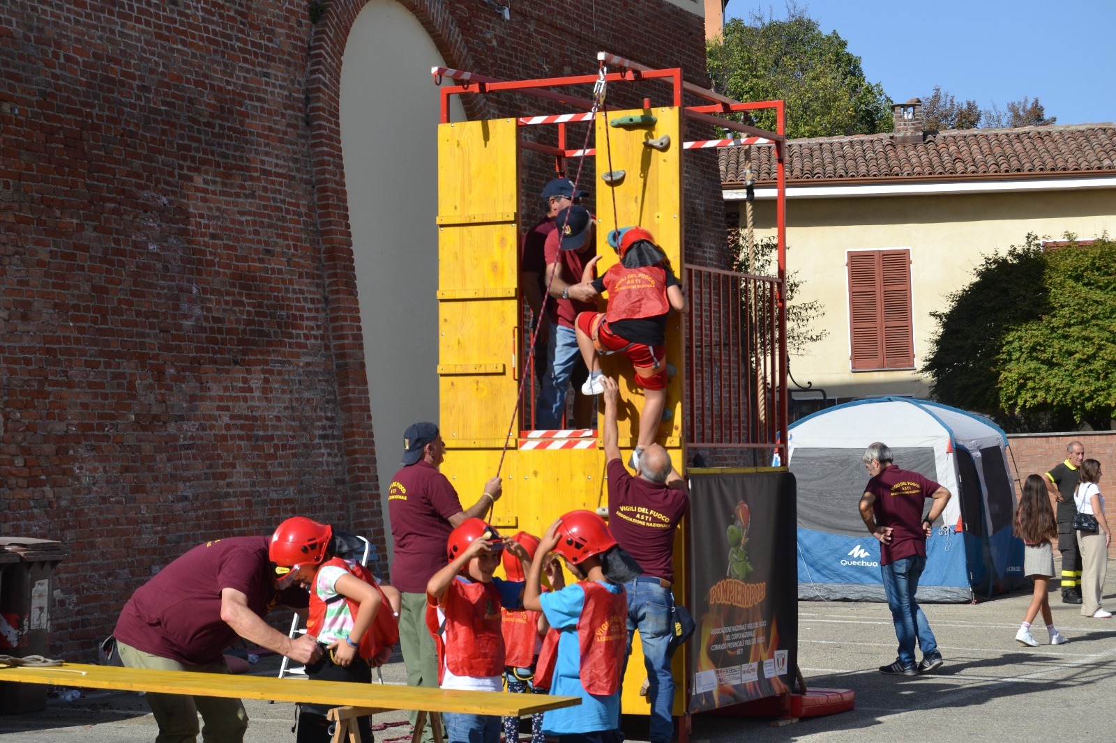 Sezioni di ASTI e TORINO – Pompieropoli a Villa San Secondo – Associazione  Nazionale Vigili del Fuoco – CN