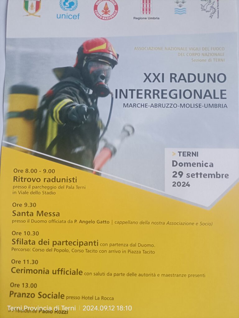 XXI Raduno interregionale Marche, Abruzzo, Molise e Umbria