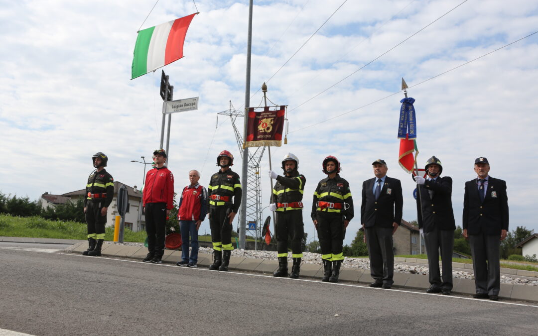 Sezione di BELLUNO – titolazione di una via al VVA Luigino Ducapa