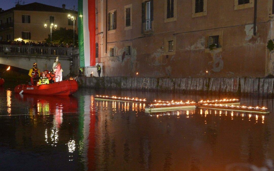 Sezione di RIETI – processione sulle acque del fiume Velino