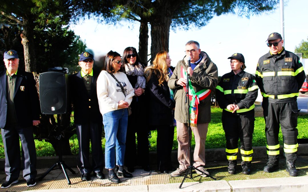  Sezione di BARI – inaugurazione “via Ignazio Minervini, Vigile del Fuoco caduto nell’adempimento del dovere”